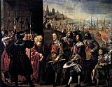 Antonio de Pereda The Relief of Genoa painting